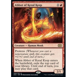Magic löskort: Double Masters 2022: Abbot of Keral Keep