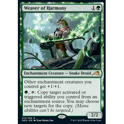 Magic löskort: Kamigawa: Neon Dynasty: Weaver of Harmony