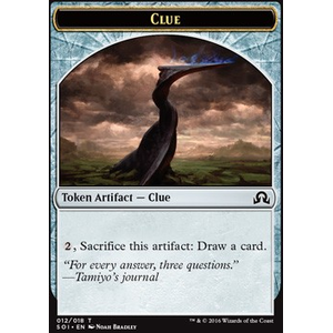 Magic löskort: Shadows over Innistrad: Clue Token