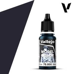 Vallejo Model Color: Gunmetal Blue 18ml