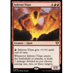 Magic löskort: Commander Masters: Inferno Titan