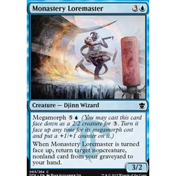 Magic löskort: Dragons of Tarkir: Monastery Loremaster (Foil)