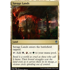 Magic löskort: Commander 2016 Savage Lands