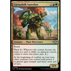 Magic löskort: Outlaws of Thunder Junction: Cactusfolk Sureshot