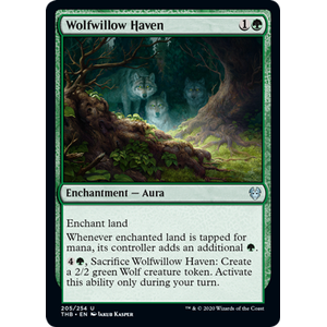 Magic löskort: Theros: Beyond Death: Wolfwillow Haven