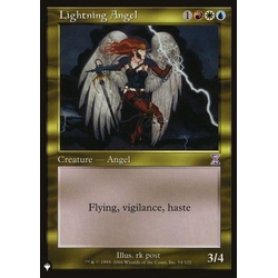 Magic löskort: The List: Lightning Angel