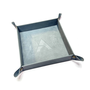 Alphaspel: Square Dice Tray - Light Bluegrey