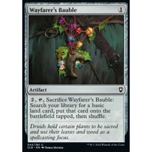 Magic löskort: Commander Legends: Battle for Baldur's Gate: Wayfarer's Bauble