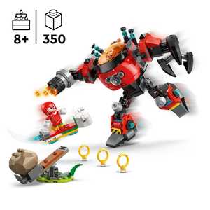 LEGO Sonic Knuckles mot Dr. Eggmans Egg Crusher-Robot 77005
