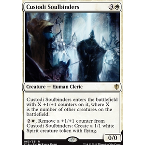 Magic löskort: Commander 2016 Custodi Soulbinders
