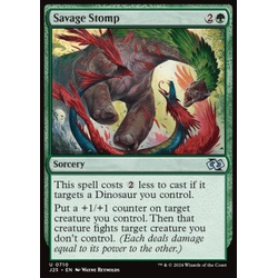 Magic löskort: Magic: Foundations Jumpstart: Savage Stomp