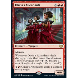 Magic löskort: Innistrad: Crimson Vow: Olivia's Attendants