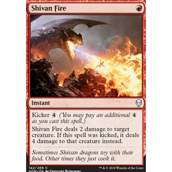 Magic löskort: Dominaria: Shivan Fire
