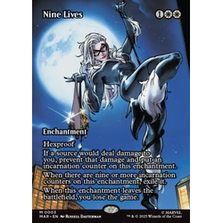 Magic löskort: Marvel's Spider-Man: Source Material Cards: Nine Lives (Foil)