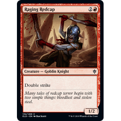 Magic löskort: Throne of Eldraine: Raging Redcap