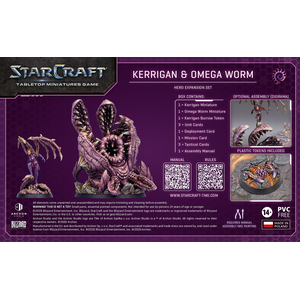 StarCraft®: Zerg Hero - Kerrigan & Omega Worm (plastic) (2)