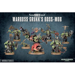 Ork Warboss Grukk’s Boss Mob