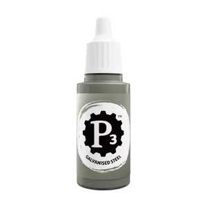 P3 Paints: Galvanised Steel (acrylic) (18ml)