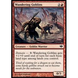 Magic löskort: Conflux Wandering Goblins