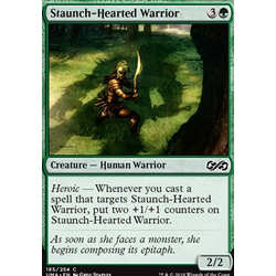Magic löskort: Ultimate Masters: Staunch-Hearted Warrior (Foil)