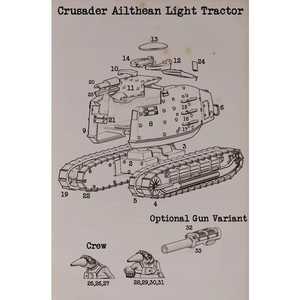 This Quar's War: Crusader Ailthean Tractor (plastic) (1)