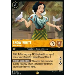 Lorcana Löskort: Rise of the Floodborn: Snow White - Well Wisher (Foil)