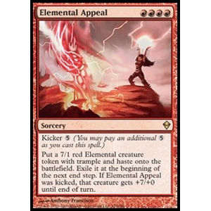 Magic löskort: Zendikar: Elemental Appeal