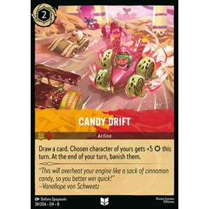 Lorcana Löskort: Reign of Jafar: Candy Drift