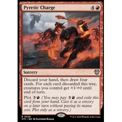 Magic löskort: Commander: Outlaws of Thunder Junction: Pyretic Charge