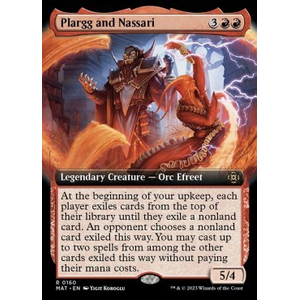 Magic löskort: March of the Machine: The Aftermath: Plargg and Nassari (alternative art)