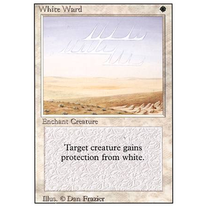 Magic löskort: Revised: White Ward