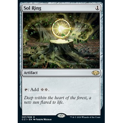 Magic löskort: Commander Collection: Green: Sol Ring (Foil)