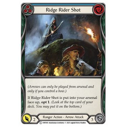 FaB Löskort: History Pack 1: Ridge Rider Shot (Blue)