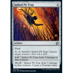 Magic löskort: Adventures in the Forgotten Realms: Spiked Pit Trap (Foil)