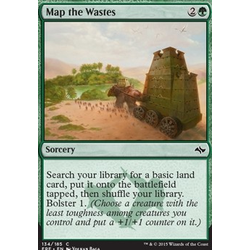 Magic löskort: Fate Reforged: Map the Wastes