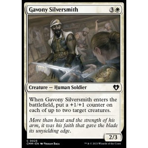 Magic löskort: Commander Masters: Gavony Silversmith