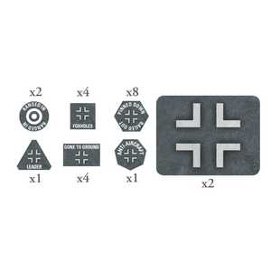 German Early War Tokens & Objectives (20+2)