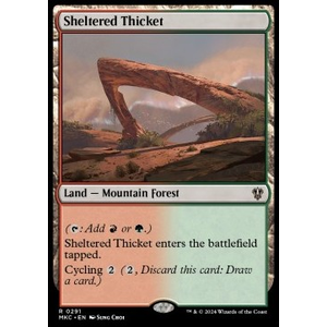 Magic löskort: Commander: Murders at Karlov Manor: Sheltered Thicket
