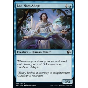 Magic löskort: The Brothers' War: Lat-Nam Adept