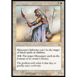 Magic löskort: Prophecy: Mercenary Informer