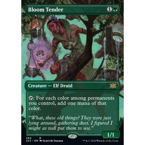 Magic löskort: Double Masters 2022: Bloom Tender (Alternative Art)