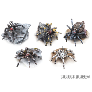 Tabletop-Art: Giant Spiders Set (5)