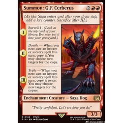 Magic löskort: Magic: The Gathering - FINAL FANTASY: Summon: G.F. Cerberus