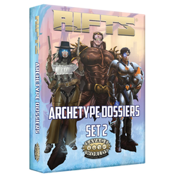Savage Worlds RPG: Rifts Archetype Dossiers Box Set 2