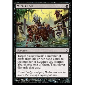 Magic löskort: Worldwake: Mire's Toll