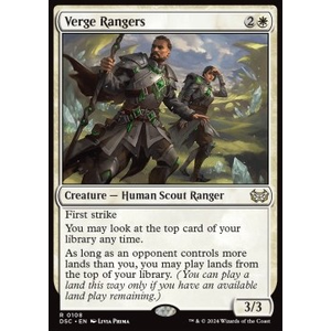 Magic löskort: Commander: Duskmourn: Verge Rangers