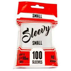 Card Sleeves Small Clear 44x68mm (100) (Sleevy)