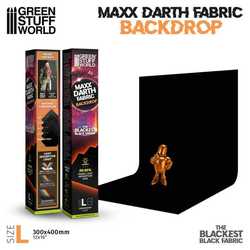 Maxx Darth Black Photo Backdrop - L