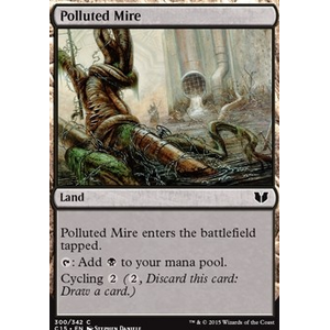 Magic löskort: Commander 2015: Polluted Mire