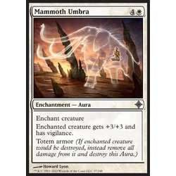 Magic löskort: Rise of the Eldrazi: Mammoth Umbra